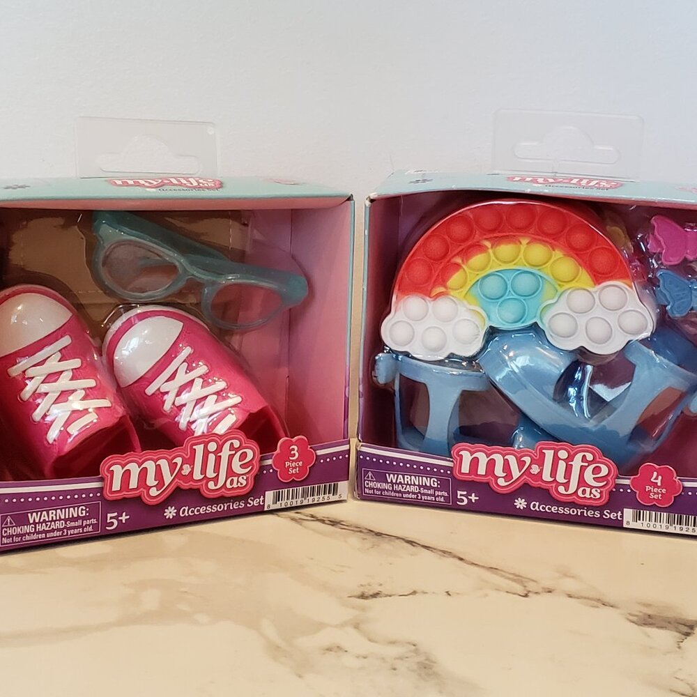 My Life As 18-Inch Doll Shoes & Accessories Bundle